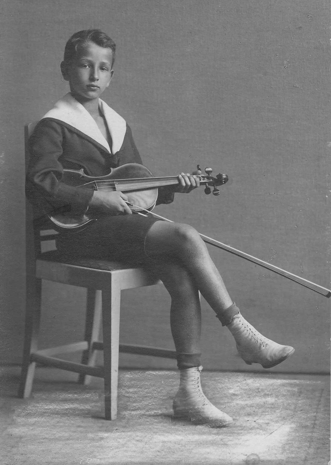 Werner knew already at the age of eight that he wanted to be a violin virtuoso
